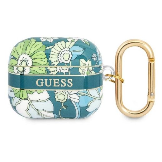 Guess GUA3HHFLN Aizsargapvalks priekš AirPods 3