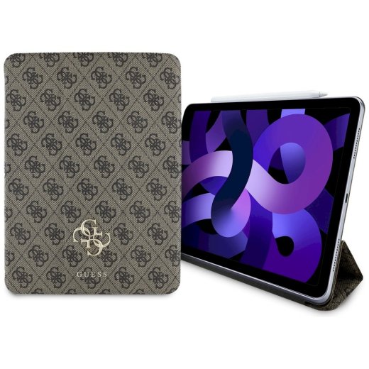 Guess GUFC11RM24PS4SGW Magnetic 4G Big Logo for iPad Air 11" 2024 / brown