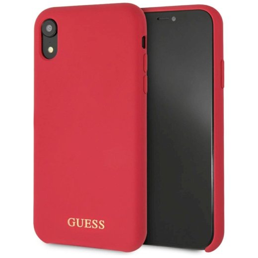 Guess GUHCI61LSGLRE Hardcase Silicone Aizsargapvalks priekš