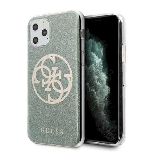 Guess GUHCN58PCUGLKA Hardcase 4G Circle Glitter