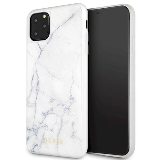 Guess GUHCN65HYMAWH Aizsargapvalks priekš iPhone 11