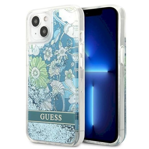 Guess GUHCP13MLFLSN Flower Liquid Glitter Aizsargapvalks