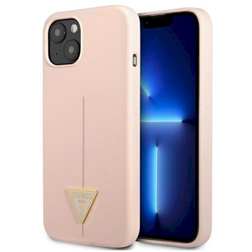 Guess GUHCP13MSLTGP Silicone Triangle Hardcase Aizsargapvalks