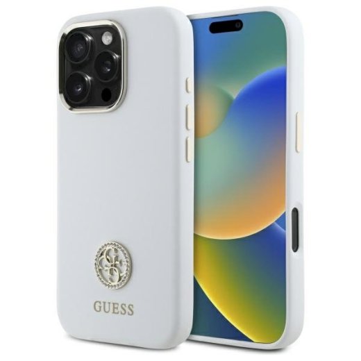 Guess GUHCP16LM4DGPH Silicone Logo Strass 4G
