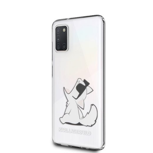 Karl Lagerfeld KLHCA31CFNRC A31 A315 Aizsargapvalks priekš Choupette Fun / caurspīdīgs