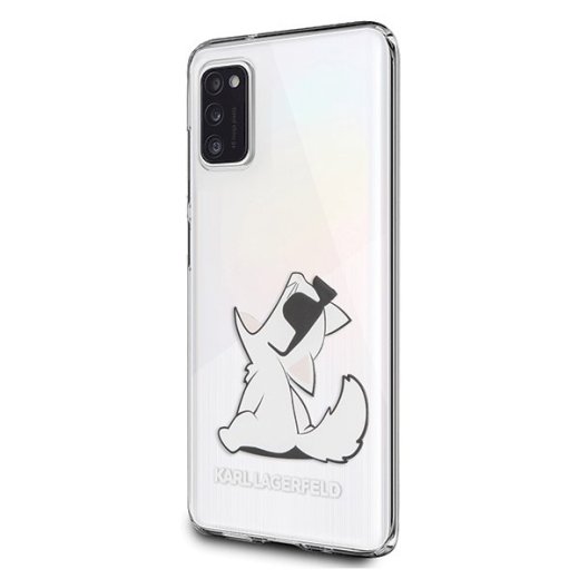 Karl Lagerfeld KLHCA41CFNRC A41 A415 Hardcase Choupette Fun Aizsargapvalks priekš / caurspīdīgs