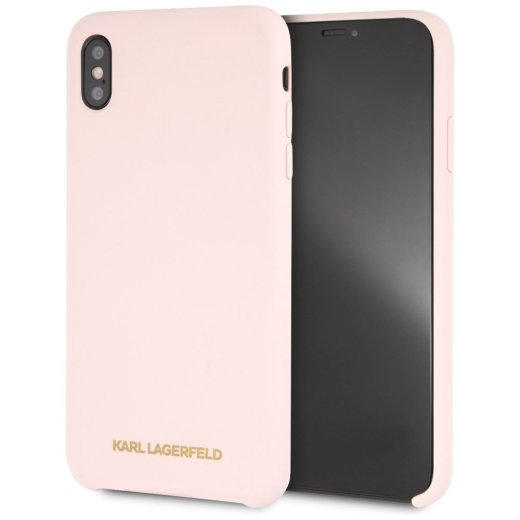 Karl Lagerfeld KLHCI65SLLPG Aizsargapvalks priekš iPhone