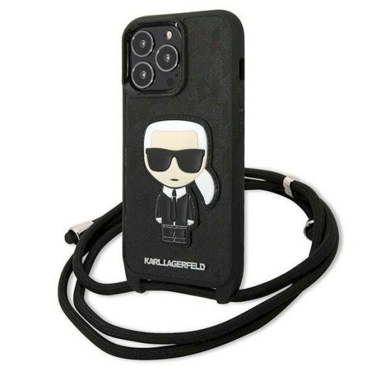 Karl Lagerfeld KLHCP13LCMNIPK Leather Monogram Patch