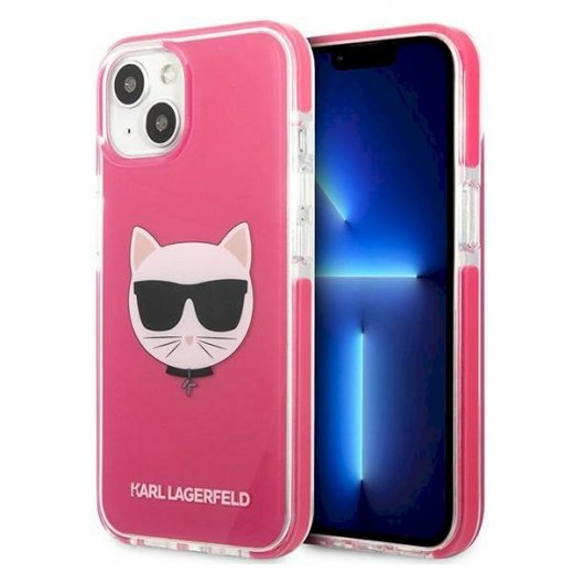 Karl Lagerfeld KLHCP13MTPECPI Aizsargapvalks priekš iPhone