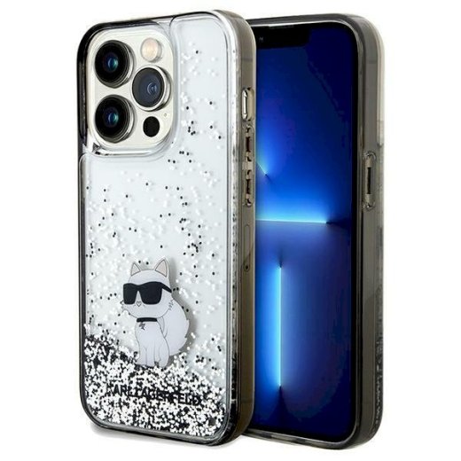 Karl Lagerfeld KLHCP14XLKCNSK Aizsargapvalks priekš iPhone