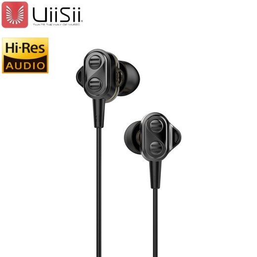 UiiSii Premium Hi-Res Oriģinālas Austiņas ar