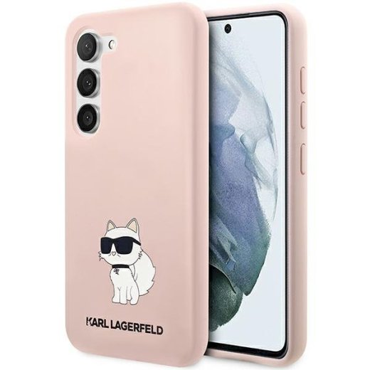 Karl Lagerfeld KLHCS23MSNCHBCP Aizsargapvalks priekš Samsung