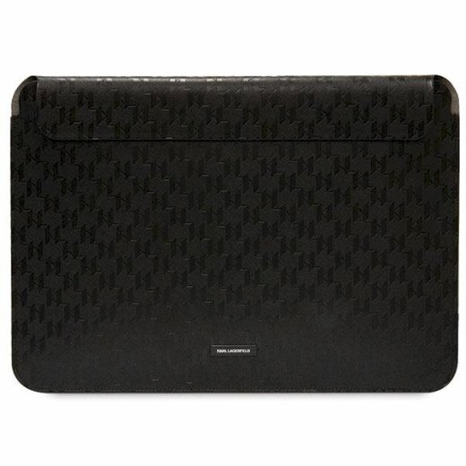 Karl Lagerfeld Sleeve KLCS14SAKLHPK Klēpjdatora maciņš 14" Saffiano Plaque / melns