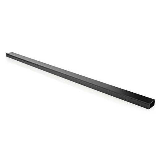 Nedis CMDT5025BK110 Alumīniju kabeļu vadības kanāls
