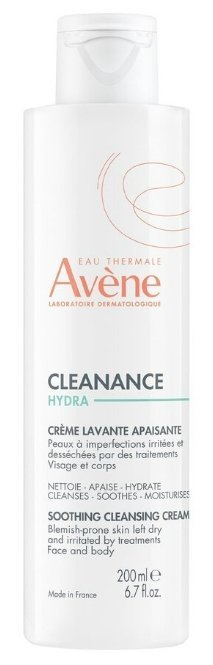 Avène Cleanance Hydra Soothing Cleansing Krēms