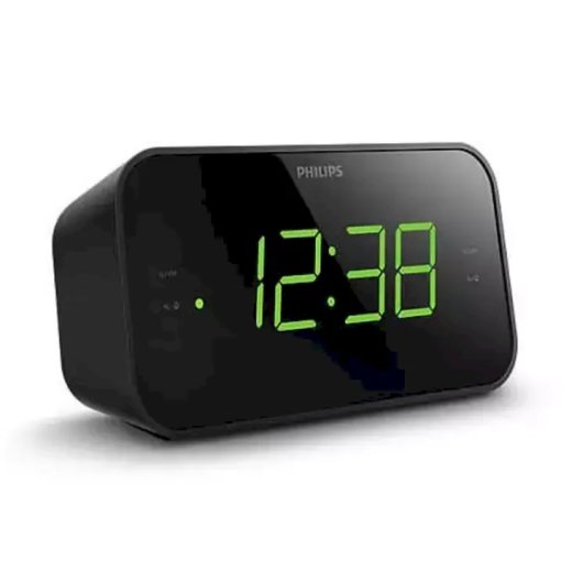 Philips TAR3306/12 Radio pulkstenis melns