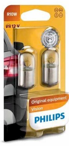 Philips R10W Auto spuldze 12V 10W