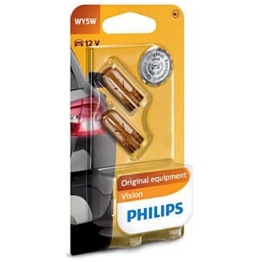 Philips WY5W Auto spuldze 12V 5W