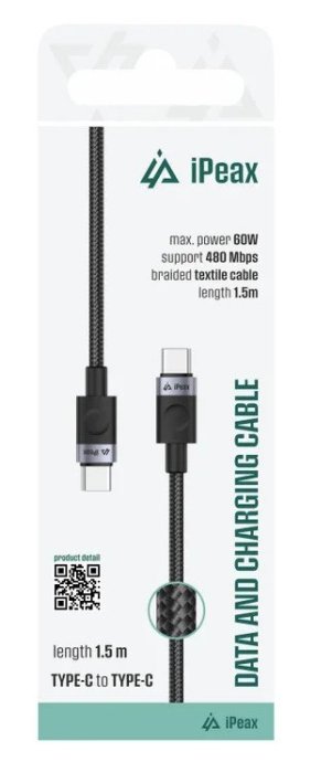 IPEAX 90010105 USB-C / USB-C Kabelis