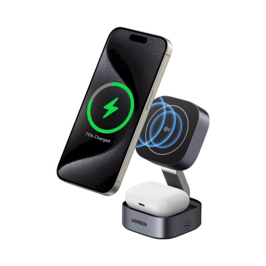 UGREEN 35316 2-in-1 Qi2 Magnetic Foldable