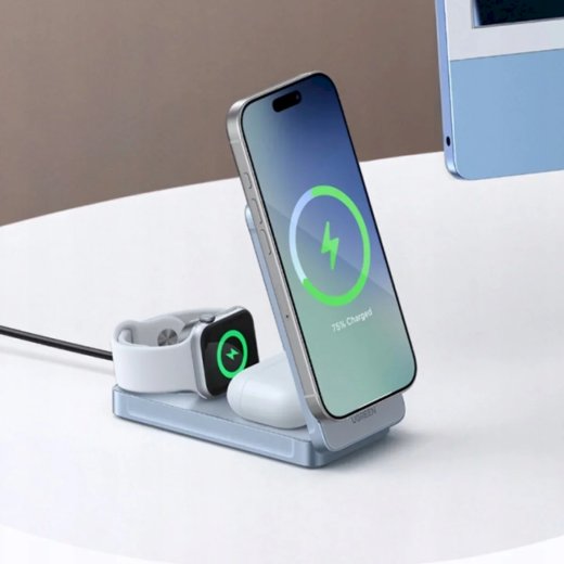 UGREEN W757 MagFlow 3in1 Wireless Charger