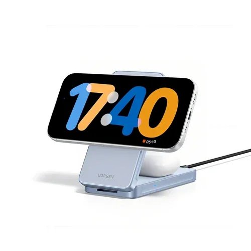 UGREEN W756 MagFlow 2in1 Wireless Charger