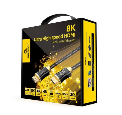 Gembird CCBP-HDMI8K-AOC-30M HDMI kabelis 30m