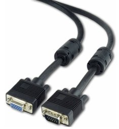 Gembird CC-PPVGAX-10M-B VGA kabelis VGA Male