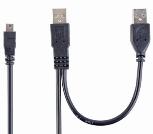 Gembird CCP-USB22-AM5P-3 USB 2.0 kabelis