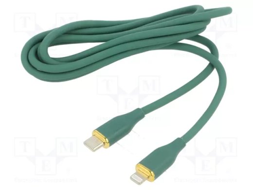Gembird CC-USB2S-CM8PM-1.5M-G Premium silikona uzlādes
