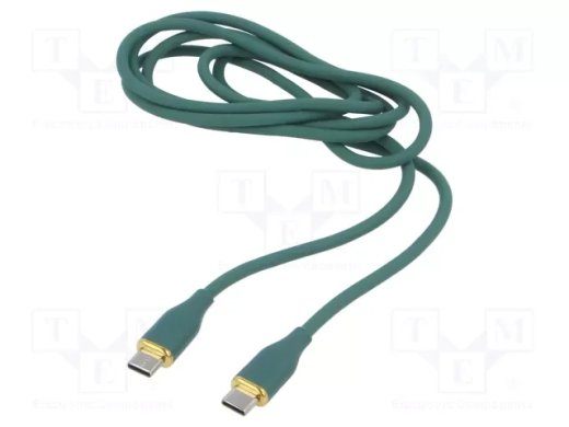 Gembird CC-USB2S-CMCM-1.5M-G Premium Silicon USB