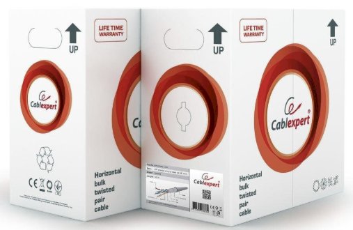 Gembird FPC-5004E-L/100 CAT5e FTP LAN kabelis