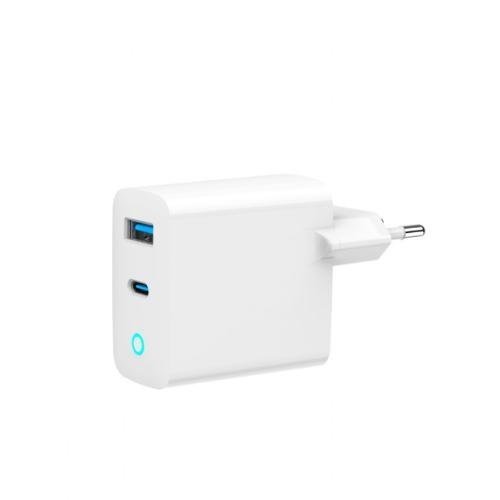 Gembird TA-UC-PDQC30L-W-01 2-port 30W GaN USB