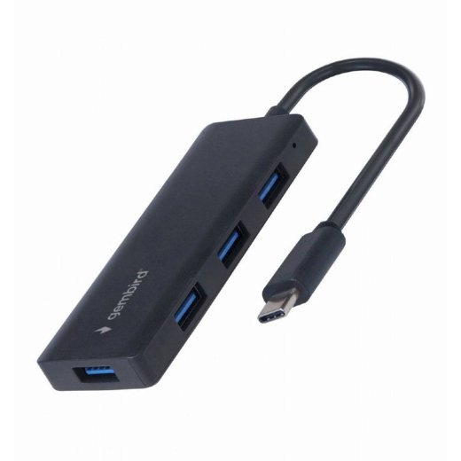 Gembird UHB-CM-U3P4-02 4-portu USB-C centrmezgls USB