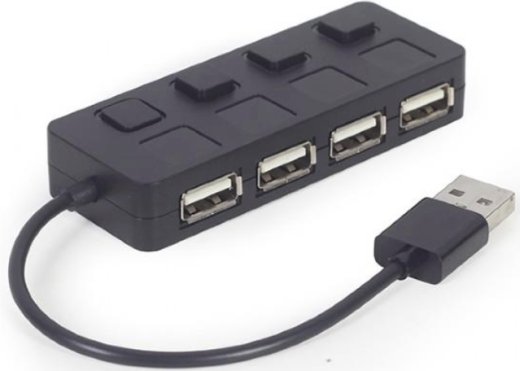 Gembird UHB-U2P4-05 USB 2.0 4-portu
