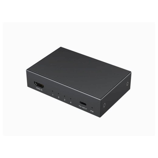 Gembird DSP-HDMI4K-4P-01 HDMI sadalītājs 4 porti