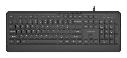 Gembird KB-MCH-05 Plāna multivides vadu tastatūra