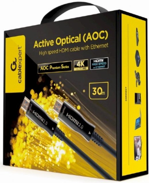 Gembird CCBP-HDMI-AOC-30M-02 Aktīvais optiskais HDMI kabelis