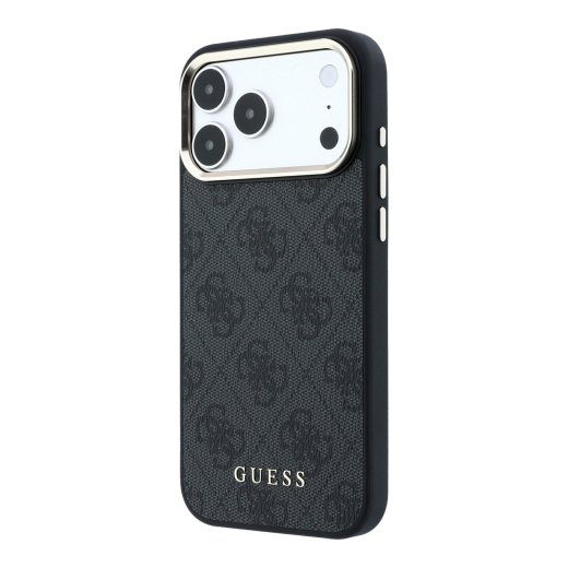 Guess PU Leather 4G Gold Frame