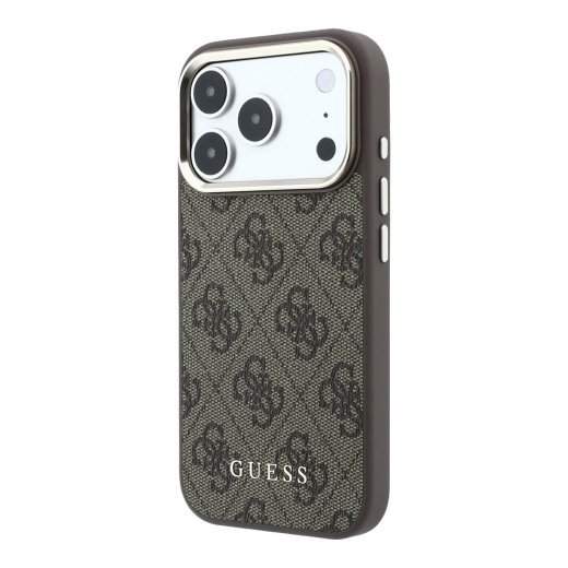 Guess PU Leather 4G Gold Frame