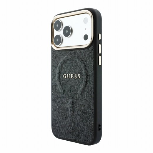Guess PU Leather 4G Gold Frame