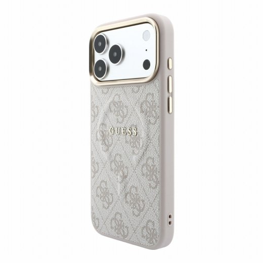 Guess PU Leather 4G Gold Frame