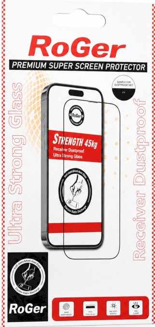 RoGer Ultra Strong Tempered glass Aizsargstikls