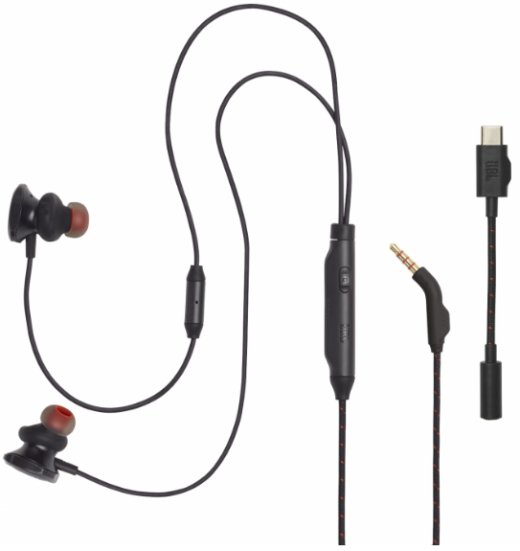 JBL Quantum 50C Vadu Spēļu Austiņas ar USB-C