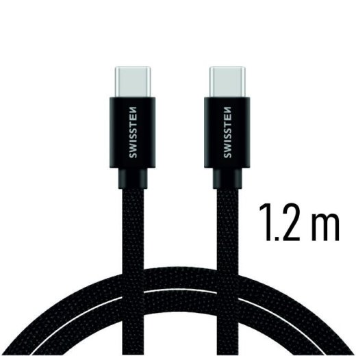 Swissten Textile Universāls Quick Charge 3
