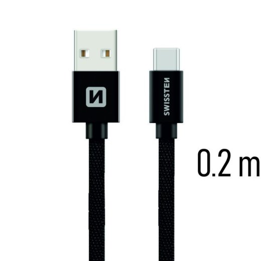 Swissten Textile Universāls Quick Charge 3