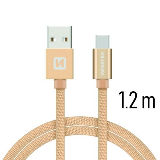 Swissten Textile Universāls Quick Charge 3