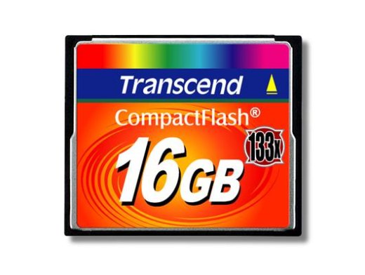 TRANSCEND CompactFlash 16GB Card MLC