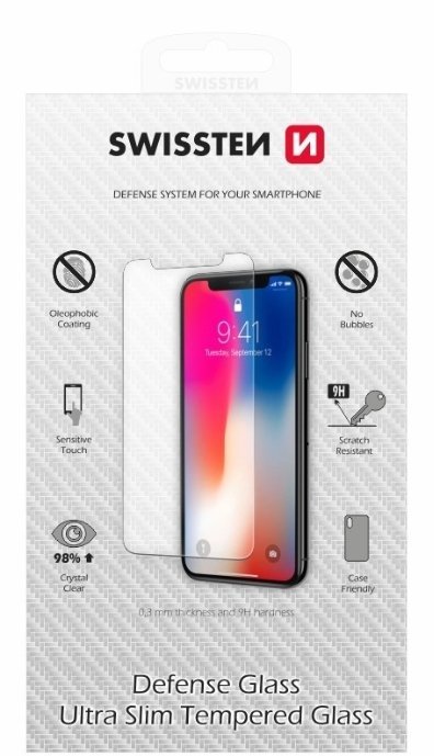 Swissten Tempered Glass Premium 9H Aizsargstikls