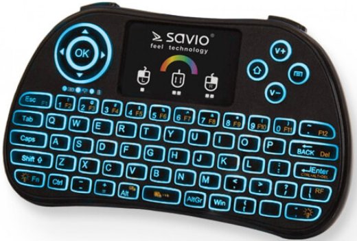 Savio KW-03 Bezvadu Kompakta Klaviatūra PC